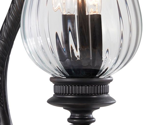 Image 3 The Great Outdoors Newport 3-Light Heritage Bronze Outdoor Wall Mount more views
