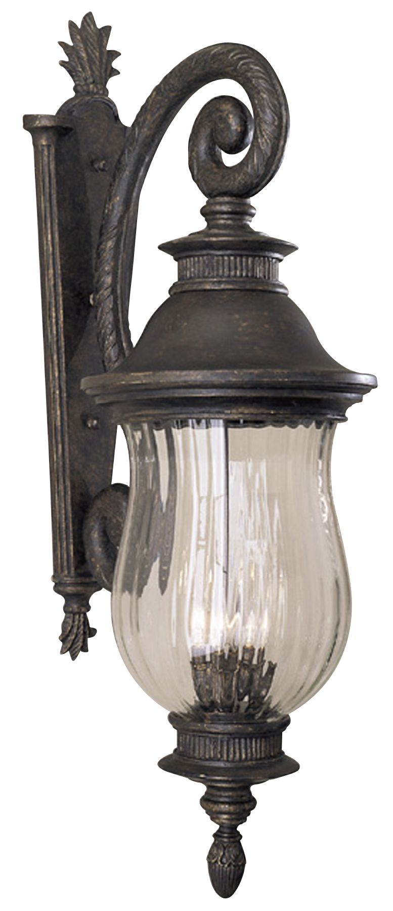 The Great Outdoors Newport 4-Light Heritage Outdoor Wall Mount