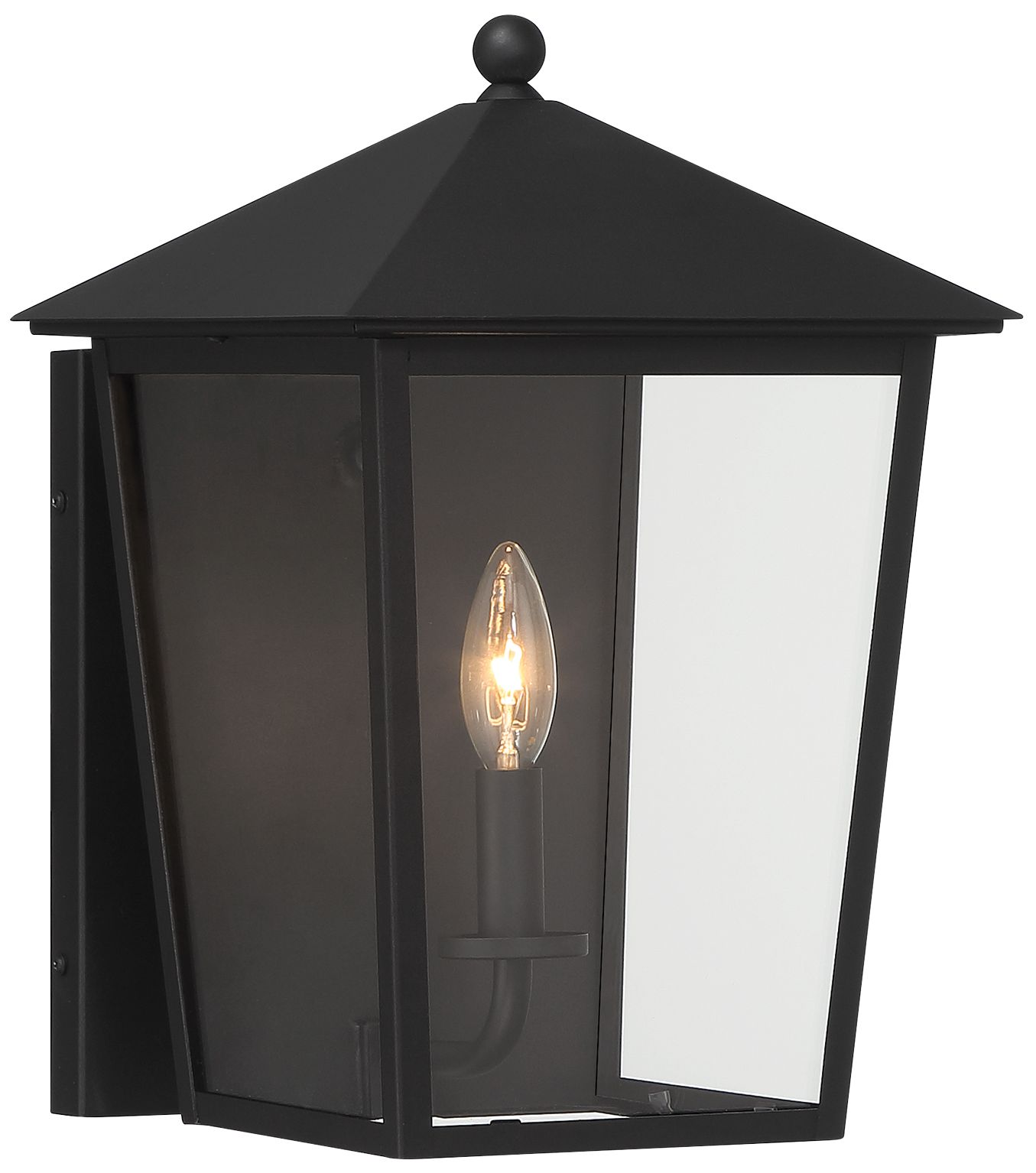 Thumbnail2 of The Great Outdoors Noble Hill 1-Light Sand Coal Outdoor Wall Mount