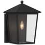 2_The Great Outdoors Noble Hill 15" High Sand Coal Outdoor Wall Lantern