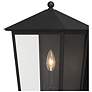 3_The Great Outdoors Noble Hill 15" High Sand Coal Outdoor Wall Lantern more views