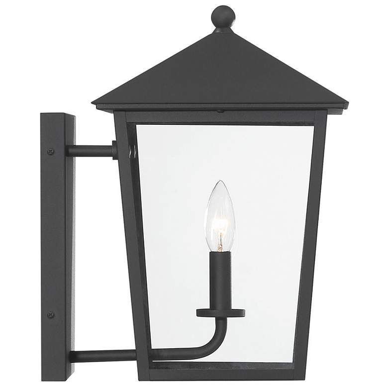 Image 6 The Great Outdoors Noble Hill 15" High Sand Coal Outdoor Wall Lantern more views