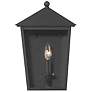 7_The Great Outdoors Noble Hill 15" High Sand Coal Outdoor Wall Lantern more views