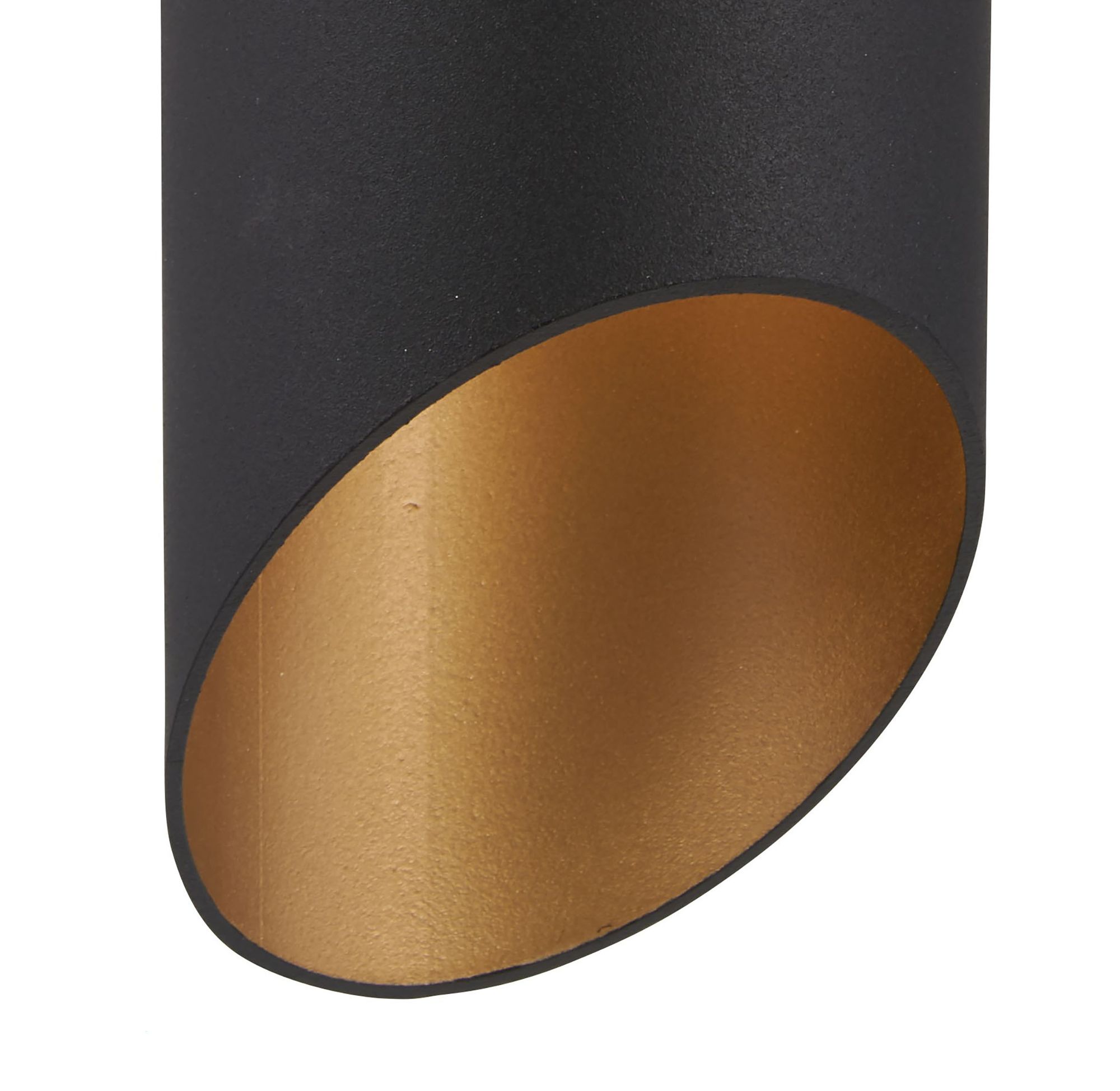 Image 3 The Great Outdoors Pineview Slope 1-Light Black and Gold Wall Mount more views