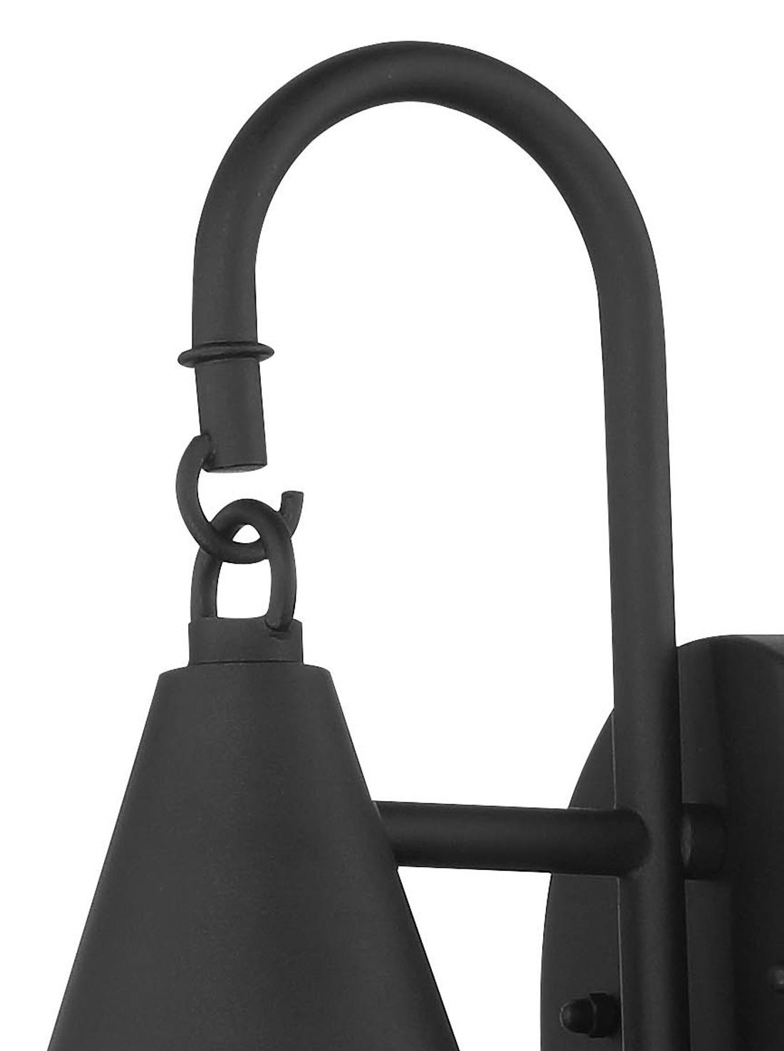 Image 2 The Great Outdoors Playwright 1-Light Sand Black Outdoor Wall Mount more views