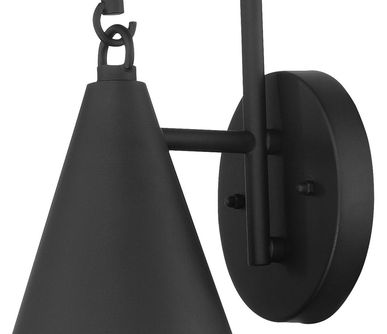 Image 3 The Great Outdoors Playwright 1-Light Sand Black Outdoor Wall Mount more views