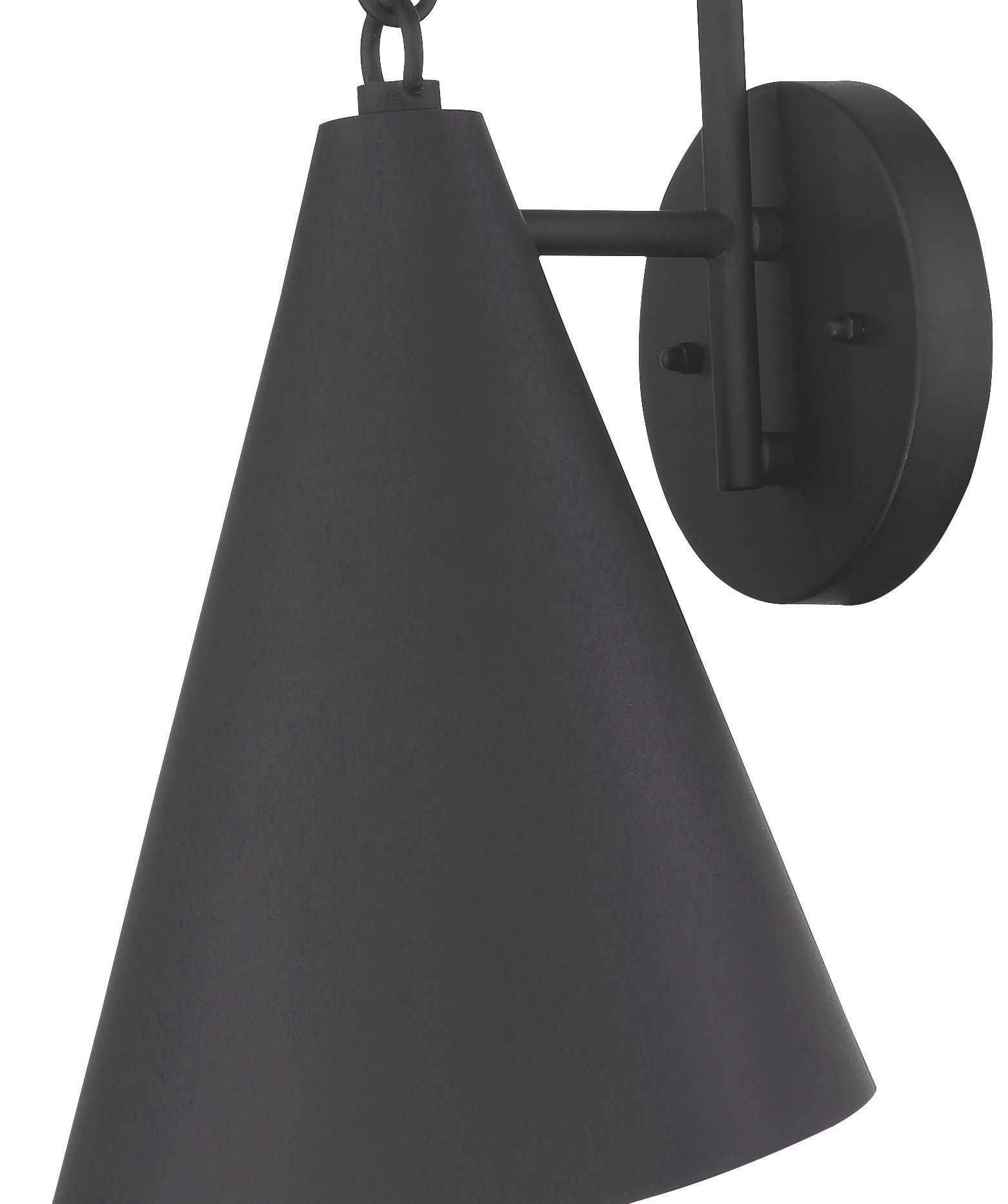 Image 3 The Great Outdoors Playwright 1-Light Sand Coal Outdoor Wall Mount more views