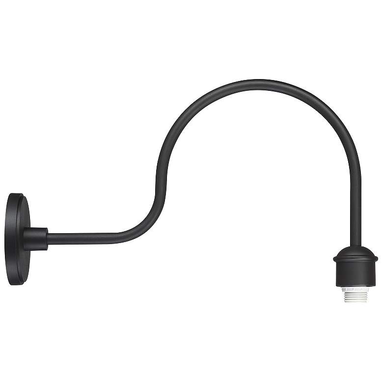 Image 1 The Great Outdoors RLM 1-Light Sand Coal 24-inch Outdoor Arm