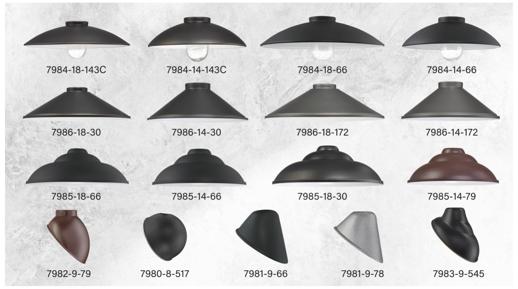 Image 2 The Great Outdoors RLM 8.25-in Silver and Oxide Outdoor Reflective Shade more views