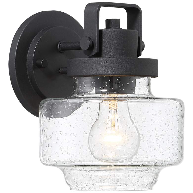 Image 1 The Great Outdoors  Rosecrans 1-Light Sand Coal Outdoor Wall Mount