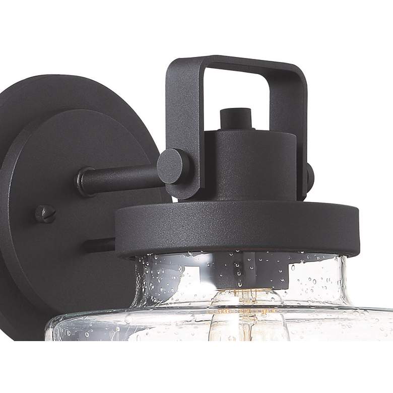 Image 3 The Great Outdoors Rosecrans 1-Light Sand Coal Outdoor Wall Mount more views