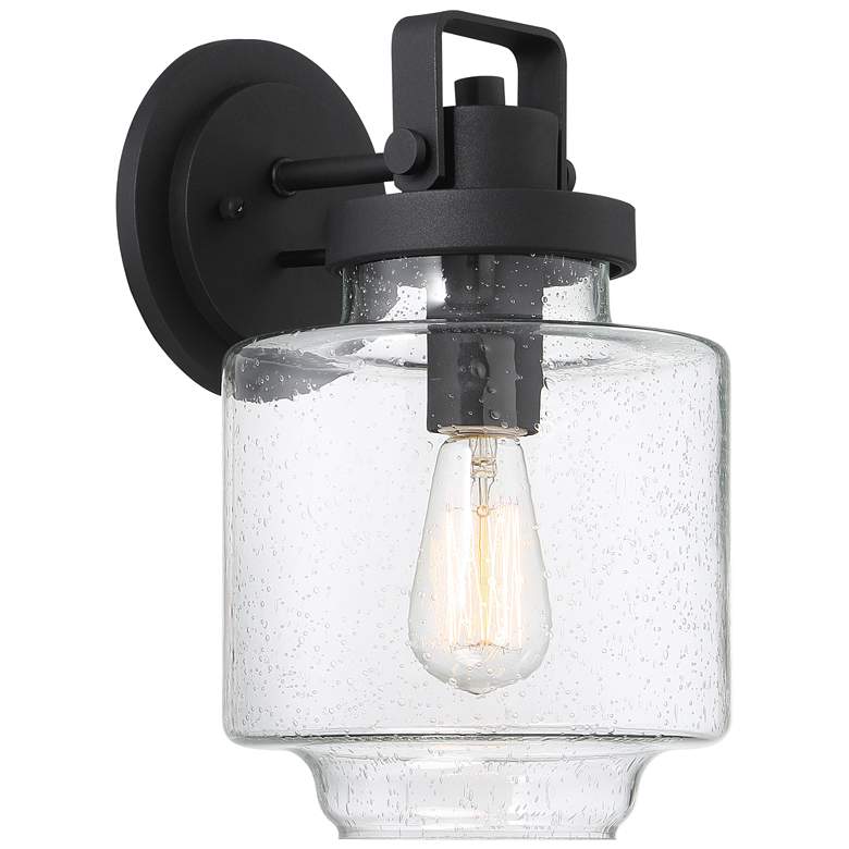 Image 1 The Great Outdoors  Rosecrans 1-Light Sand Coal Outdoor Wall Mount
