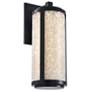 1_The Great Outdoors Salt Creek 1-Light LED 0-in Black Outdoor Wall Sconce