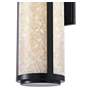 2_The Great Outdoors Salt Creek 1-Light LED 0-in Black Outdoor Wall Sconce more views