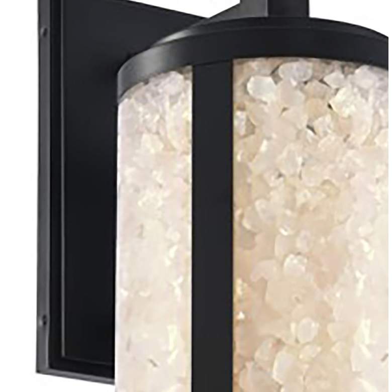 Image 3 The Great Outdoors Salt Creek 1-Light LED 0-in Black Outdoor Wall Sconce more views