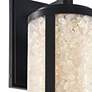 3_The Great Outdoors Salt Creek 1-Light LED 0-in Black Outdoor Wall Sconce more views