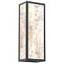1_The Great Outdoors Salt Creek 1-Light LED 6.13-in Black Outdoor Wall Sconce