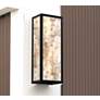 4_The Great Outdoors Salt Creek 1-Light LED 6.13-in Black Outdoor Wall Sconce more views