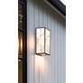 5_The Great Outdoors Salt Creek 1-Light LED 8-in Black Outdoor Wall Sconce more views