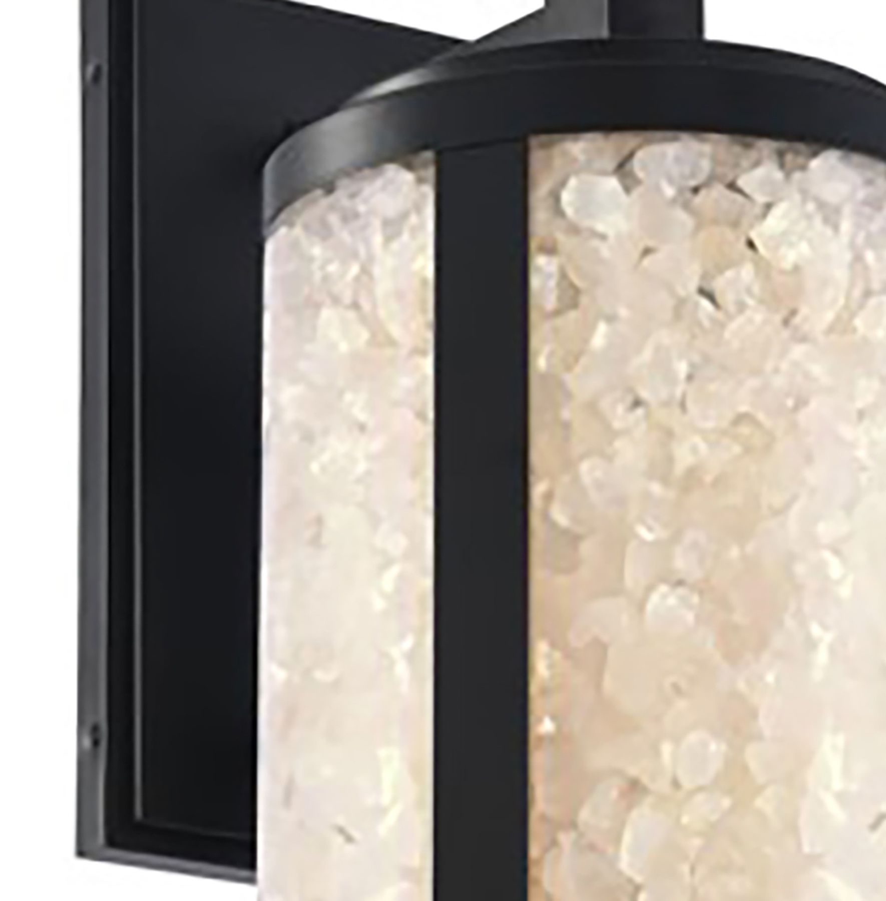 Image 3 The Great Outdoors Salt Creek LED Black Outdoor Wall Sconce with Shades more views