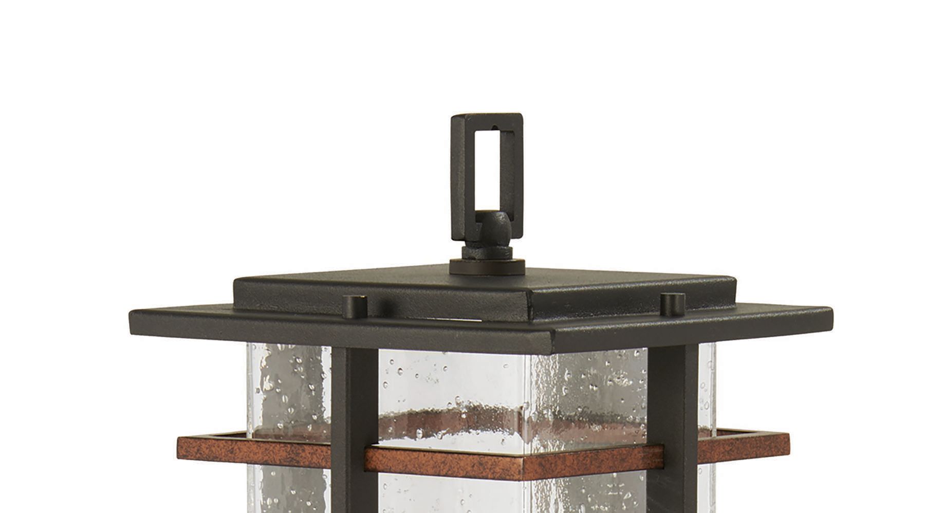 Image 4 The Great Outdoors San Marcos 1-Light Black Outdoor Post Mount more views