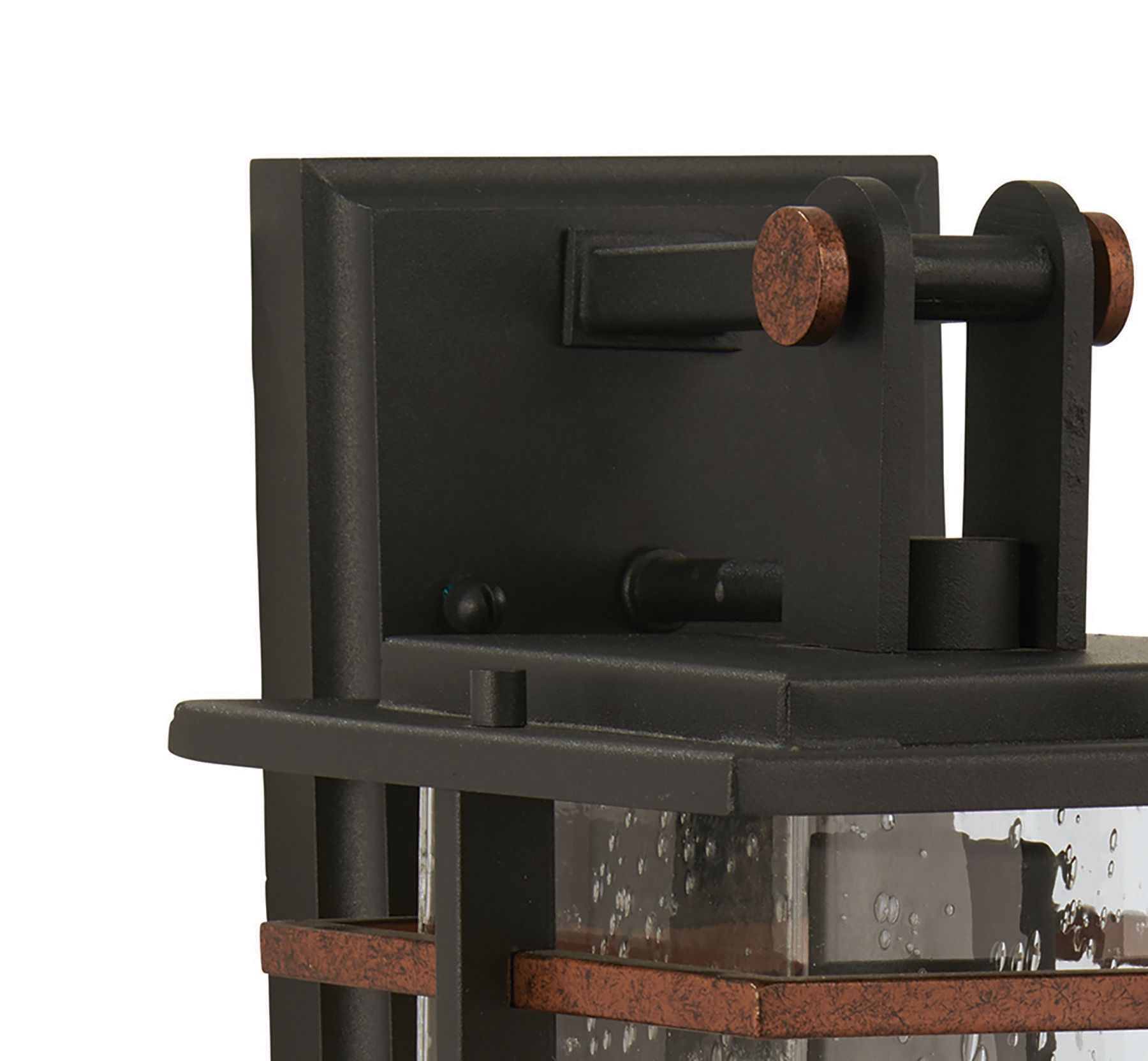 Image 4 The Great Outdoors San Marcos 1-Light Black Outdoor Wall Mount more views