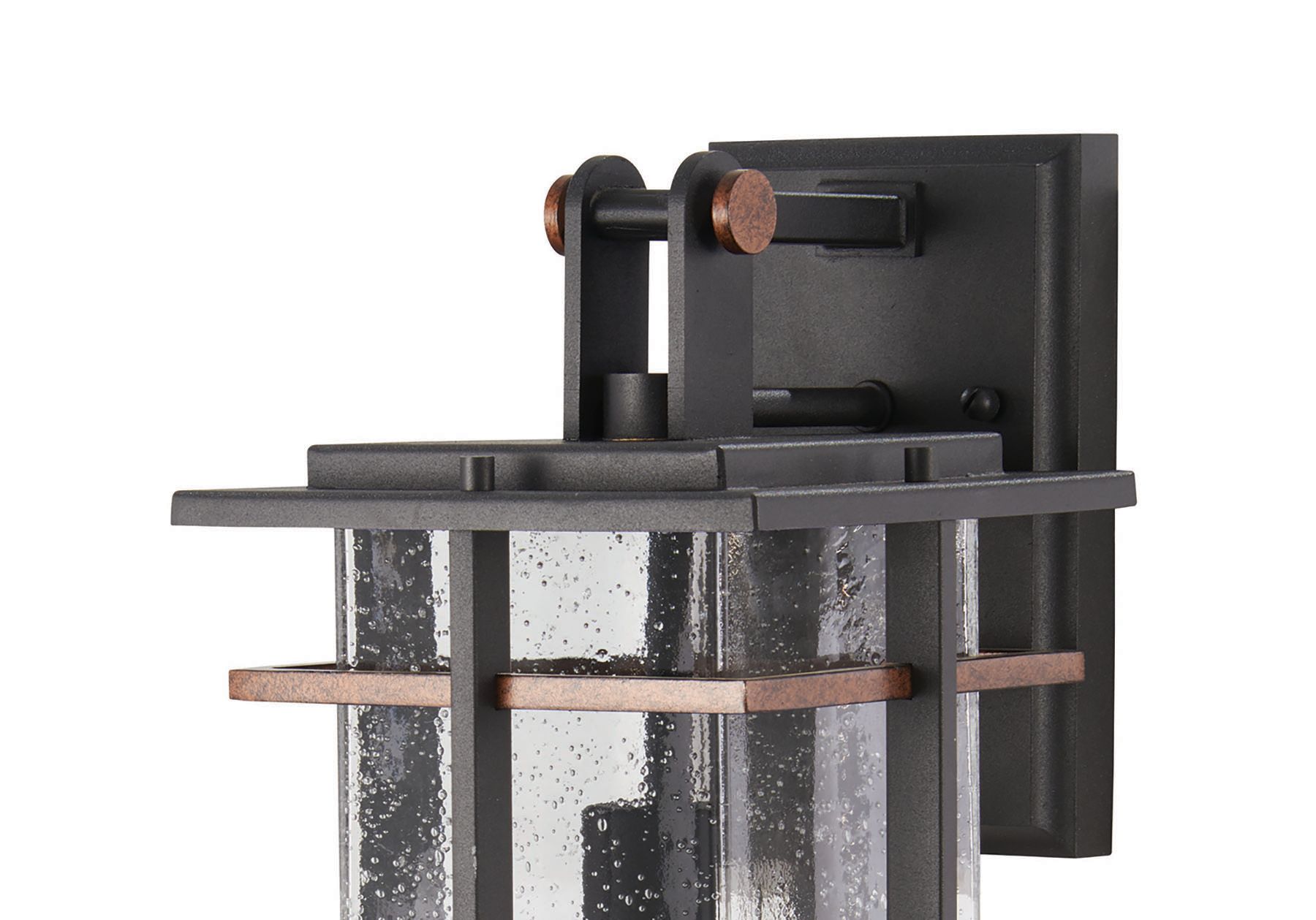 Image 4 The Great Outdoors San Marcos 1-Light Black Outdoor Wall Mount more views
