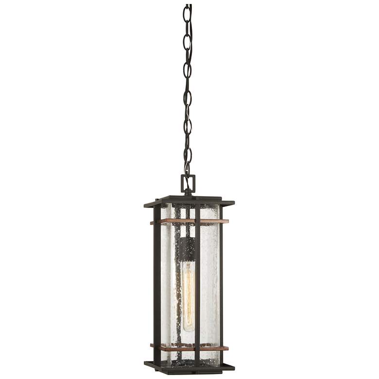 Image 1 The Great Outdoors  San Marcos 1-Light Outdoor Chain Hung Lantern
