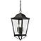 The Great Outdoors Savannah 4-Light Sand Coal Outdoor Chain Hung