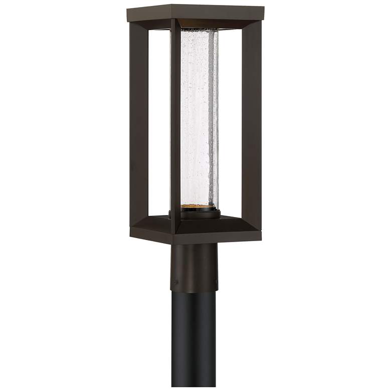 Image 1 The Great Outdoors  Shore Pointe LED Oil Rubbed Bronze Outdoor Post Mount