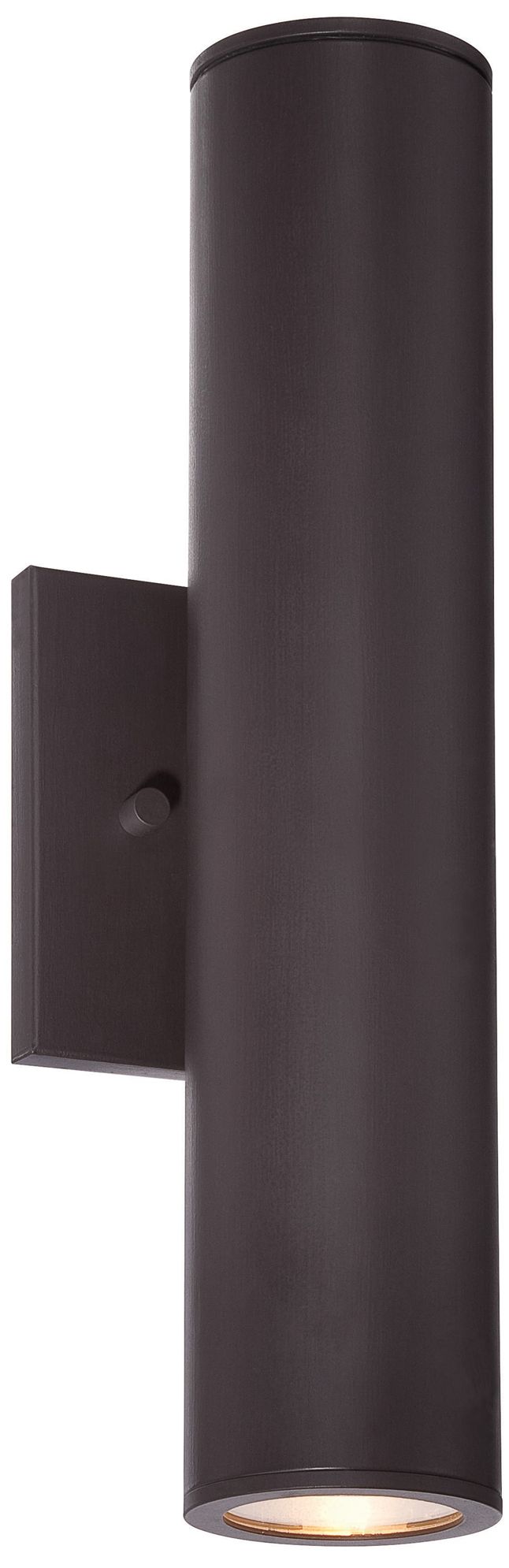 The Great Outdoors Skyline 2-Light Dorian Bronze Outdoor LED Wall Mount