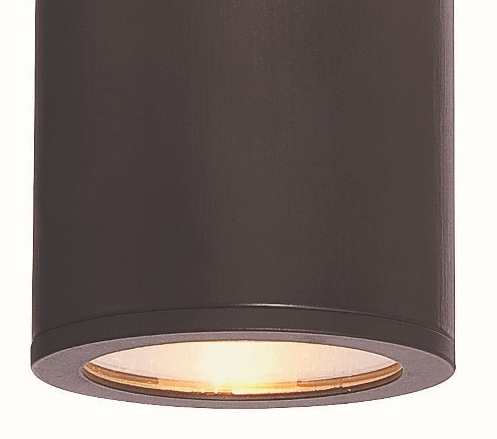 Image 4 The Great Outdoors Skyline 2-Light Dorian Bronze Outdoor LED Wall Mount more views