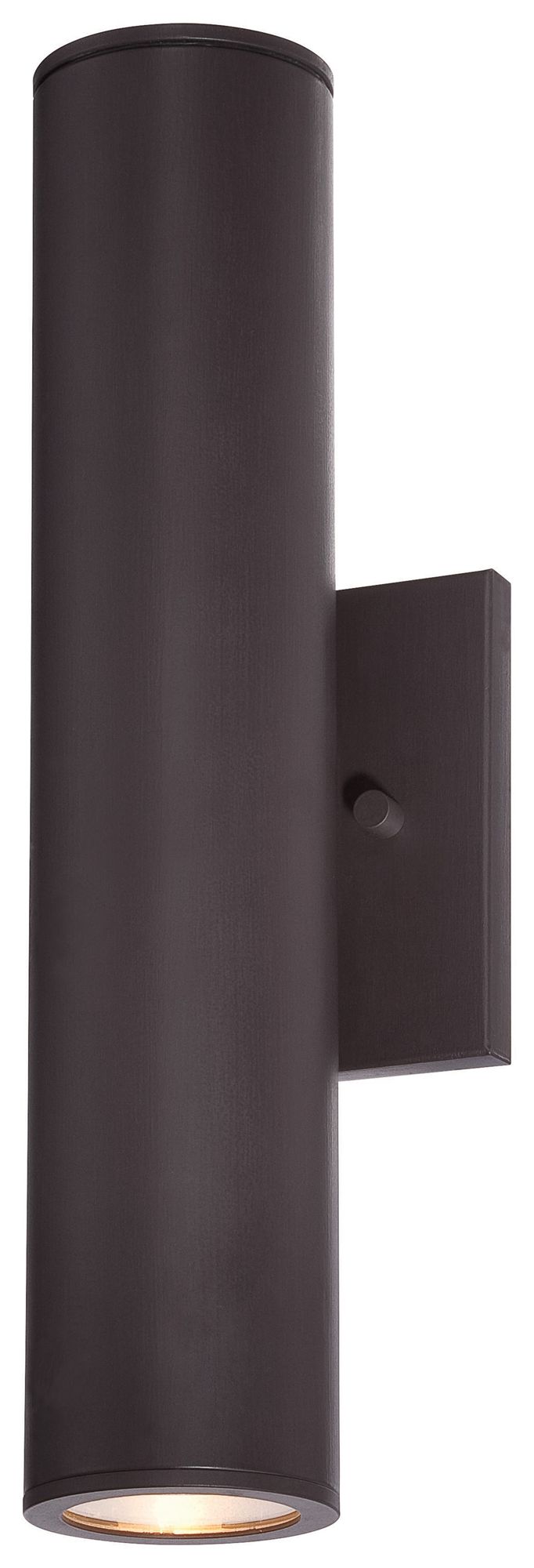Image 5 The Great Outdoors Skyline 2-Light Dorian Bronze Outdoor LED Wall Mount more views