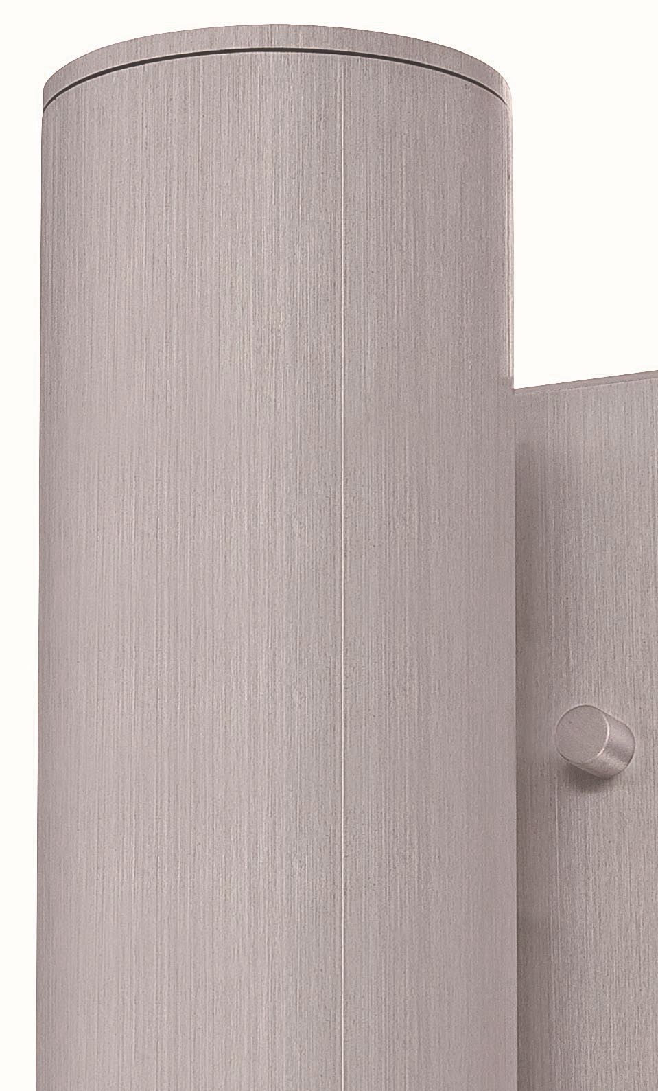 Image 5 The Great Outdoors Skyline LED Brushed Aluminum Outdoor Wall Mount more views