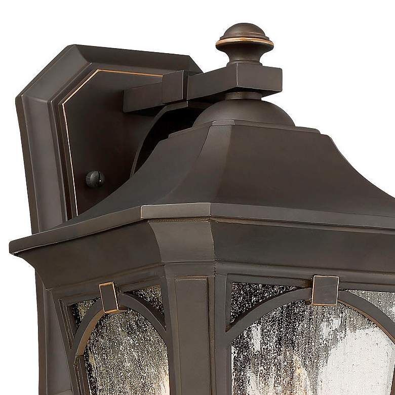 Image 2 The Great Outdoors Solida 3-Light Oil Rubbed Bronze Outdoor Wall Mount more views