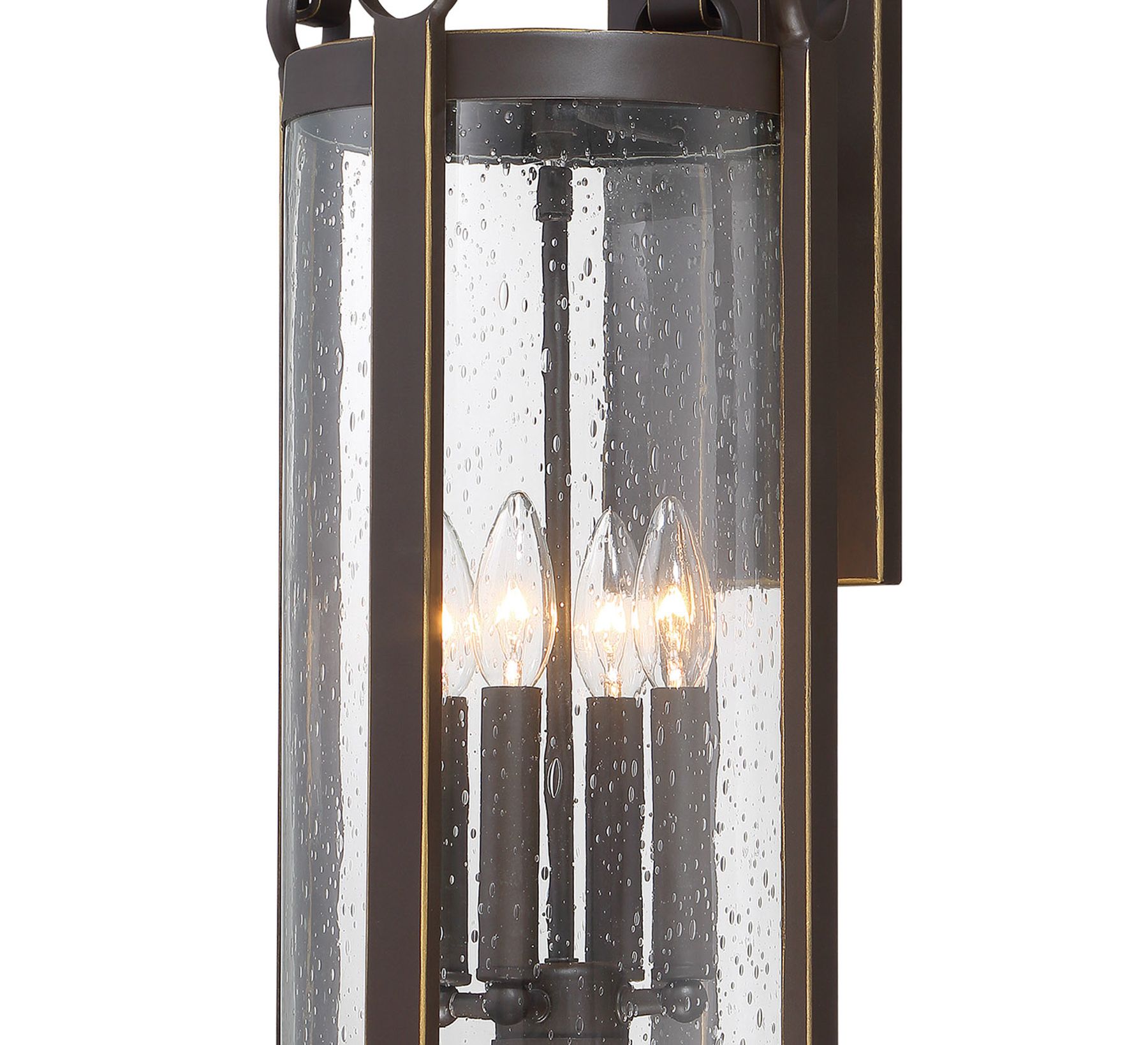 Image 3 The Great Outdoors Somerset Lane 4-Light Dakota Bronze Outdoor Wall Mount more views