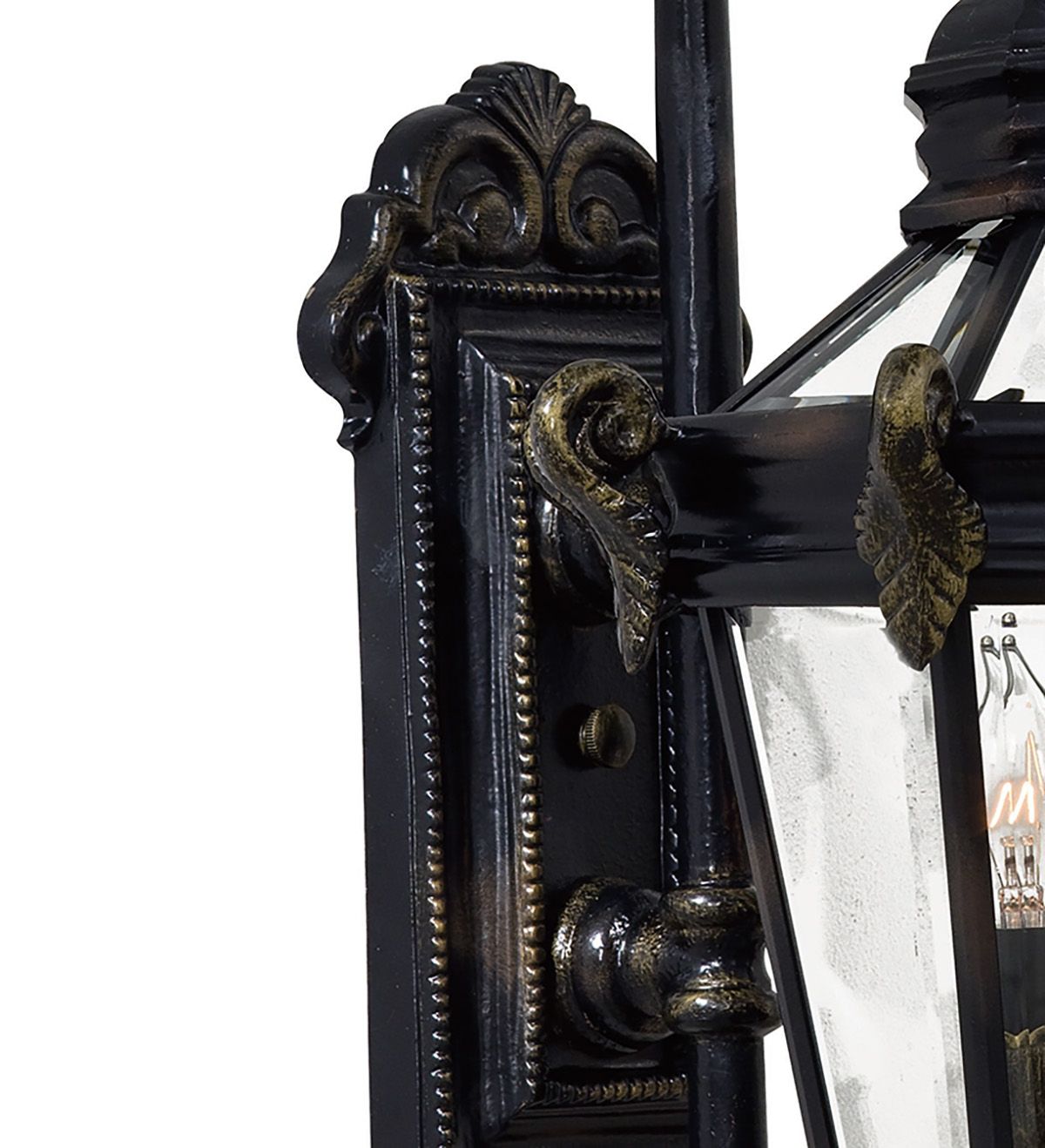 Image 5 The Great Outdoors Stratford Hall 2-Light Bronze Outdoor Wall Mount more views
