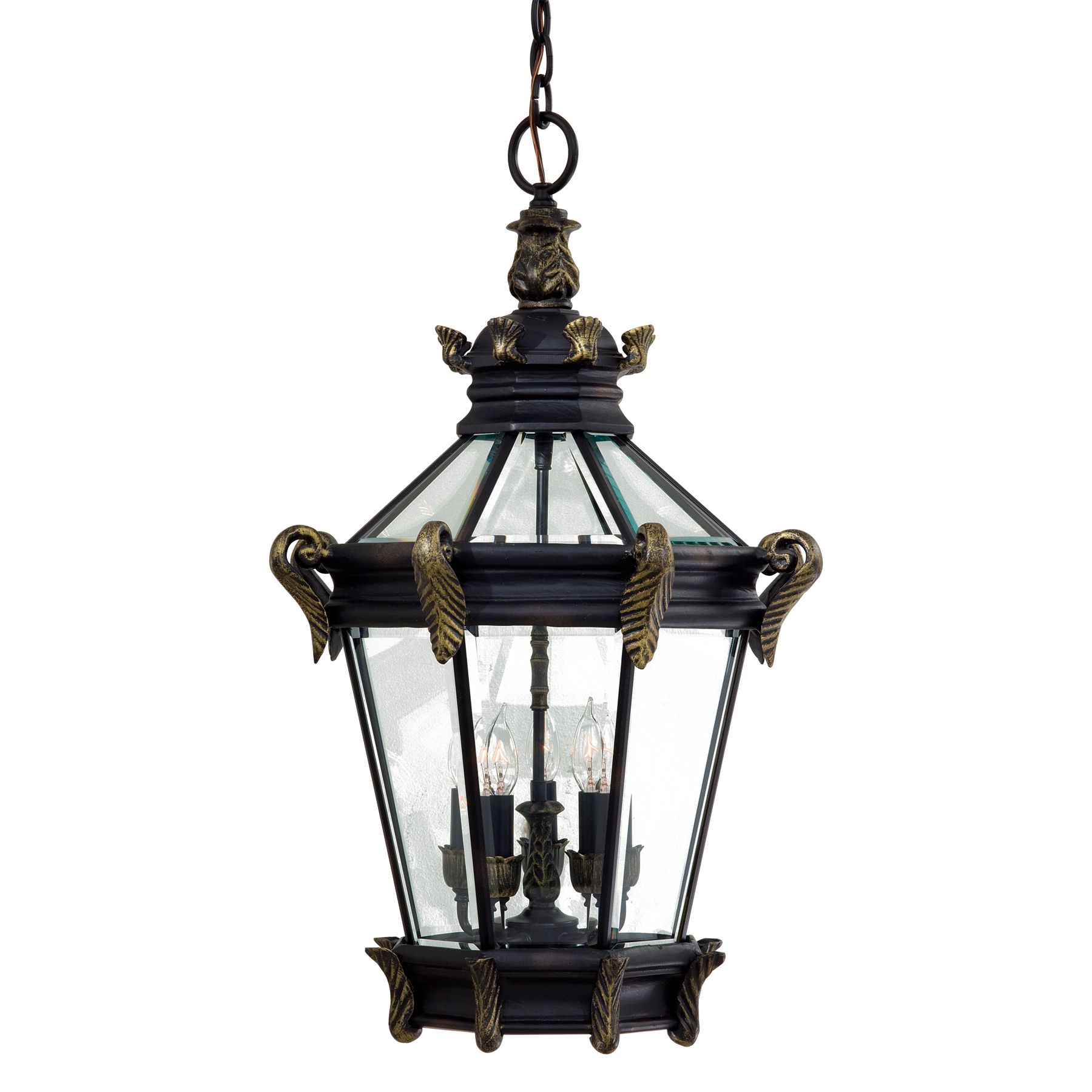 Image 3 The Great Outdoors Stratford Hall 5-Light Bronze Chain Hung Lantern more views