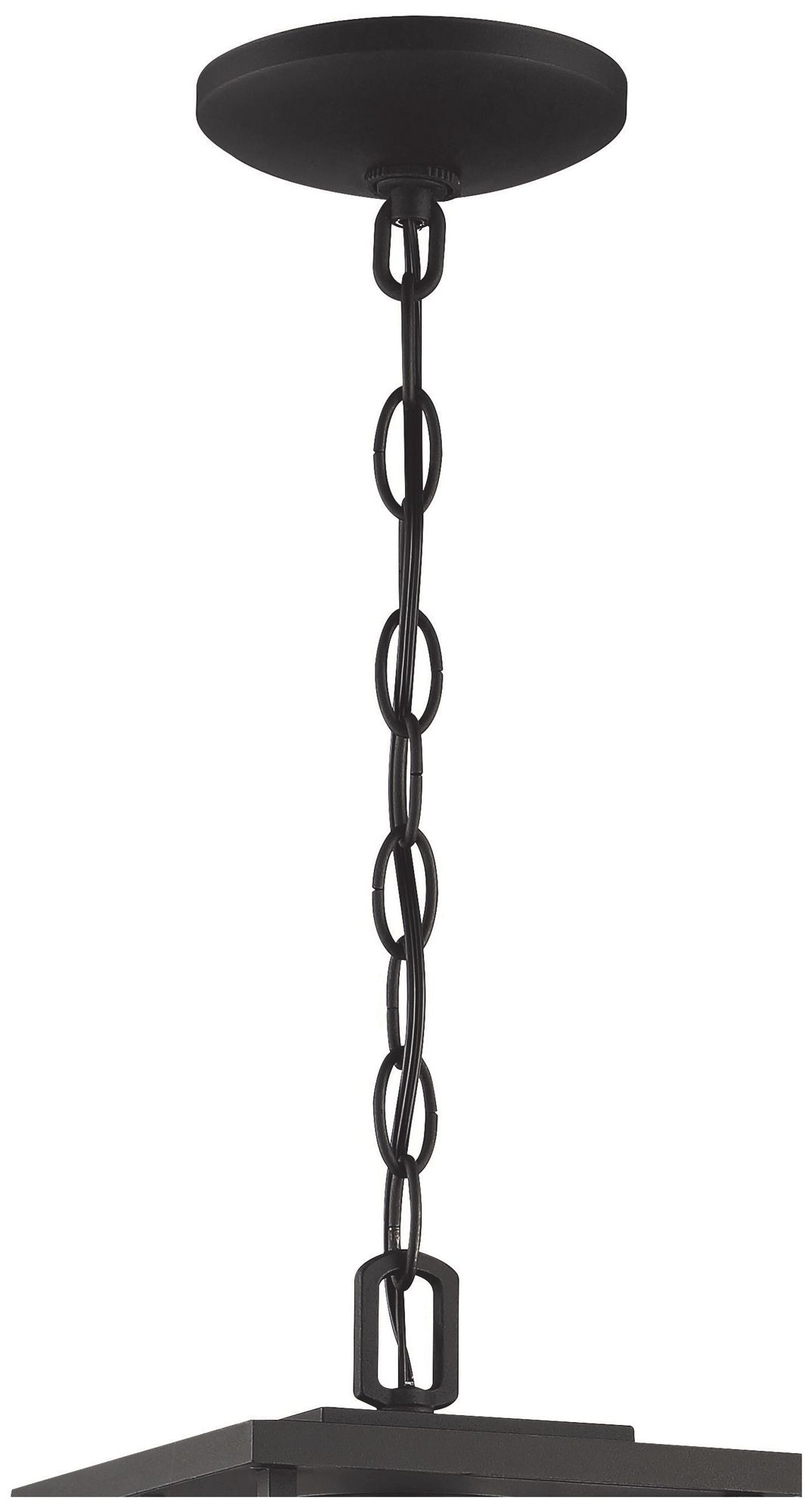 Image 5 The Great Outdoors  Trescott 1-Light Sand Coal Outdoor Chain Hung Lantern more views