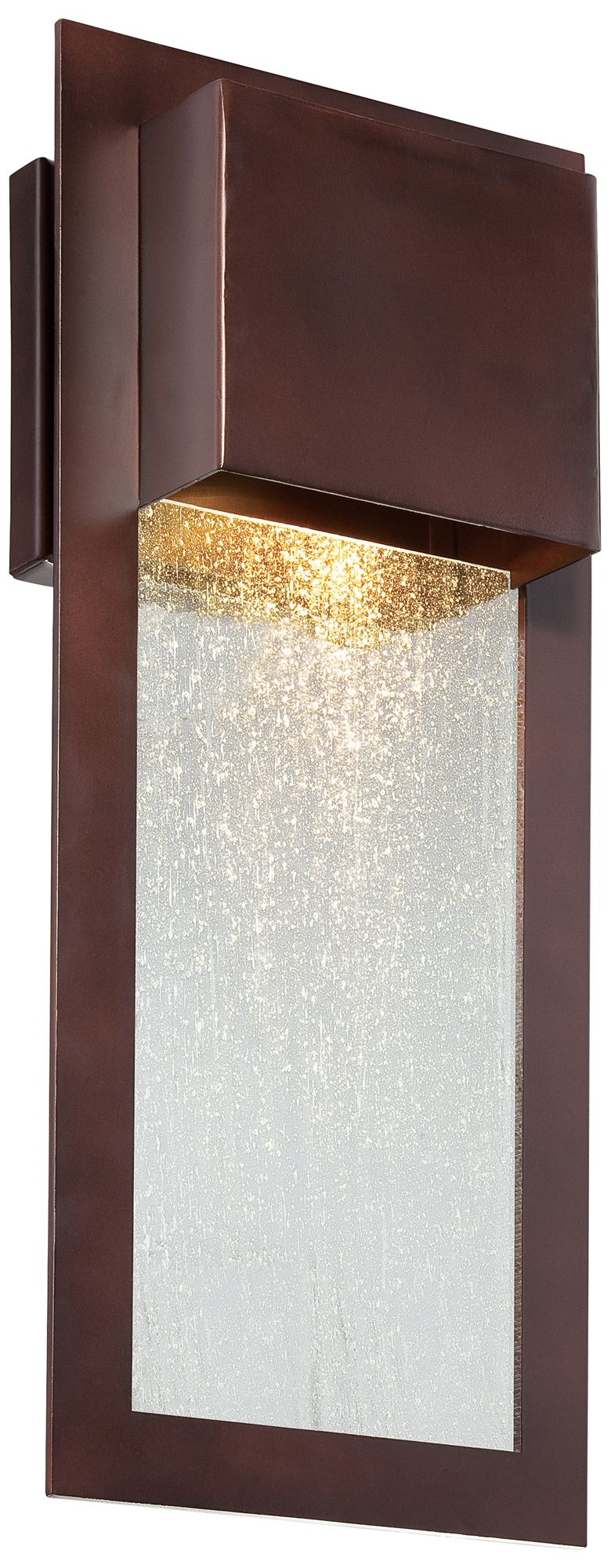 The Great Outdoors Westgate 1-Light Alder Bronze Outdoor Wall Mount