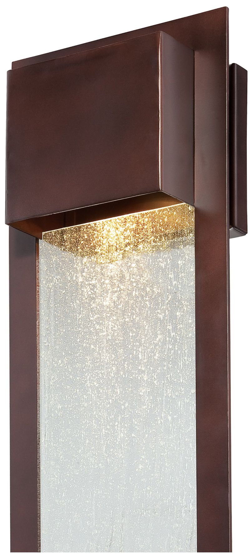 Image 2 The Great Outdoors Westgate 1-Light Alder Bronze Outdoor Wall Mount more views