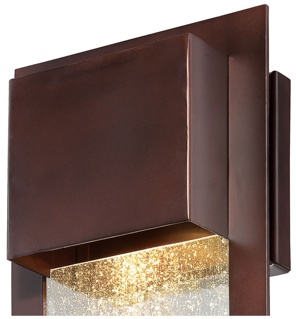Image 3 The Great Outdoors Westgate 1-Light Alder Bronze Outdoor Wall Mount more views