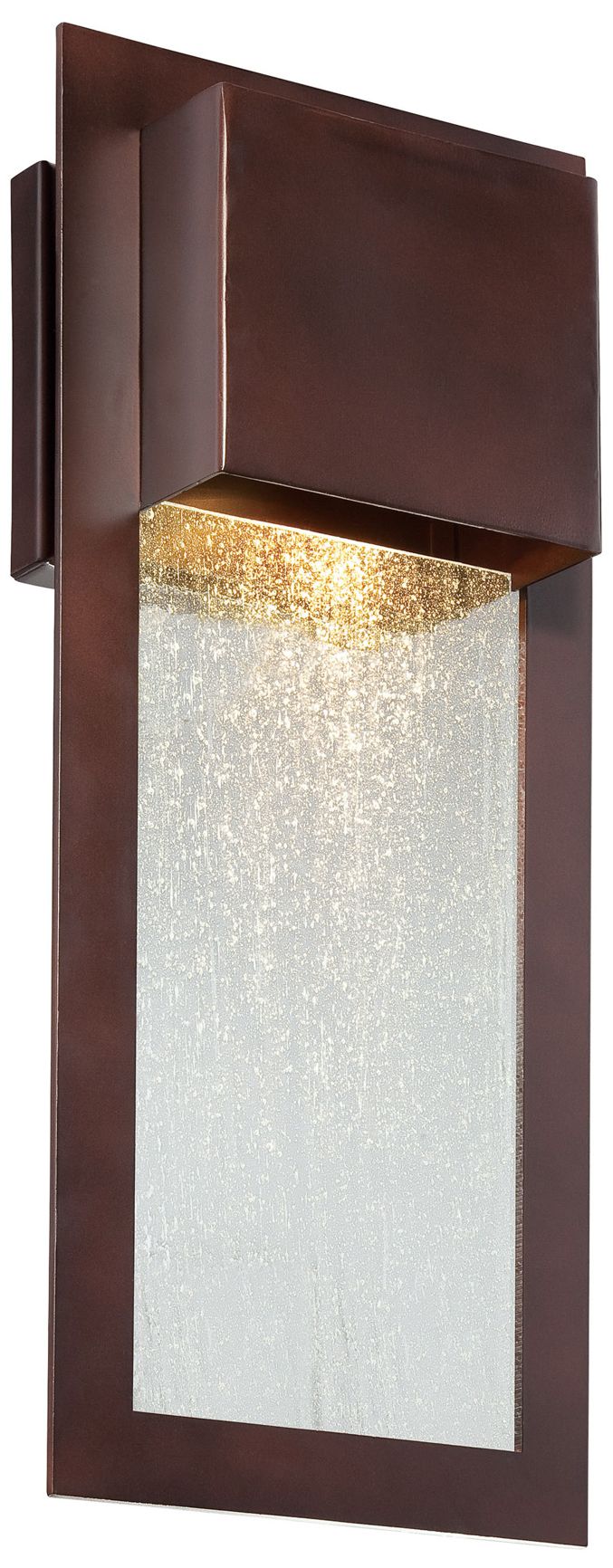 Image 4 The Great Outdoors Westgate 1-Light Alder Bronze Outdoor Wall Mount more views