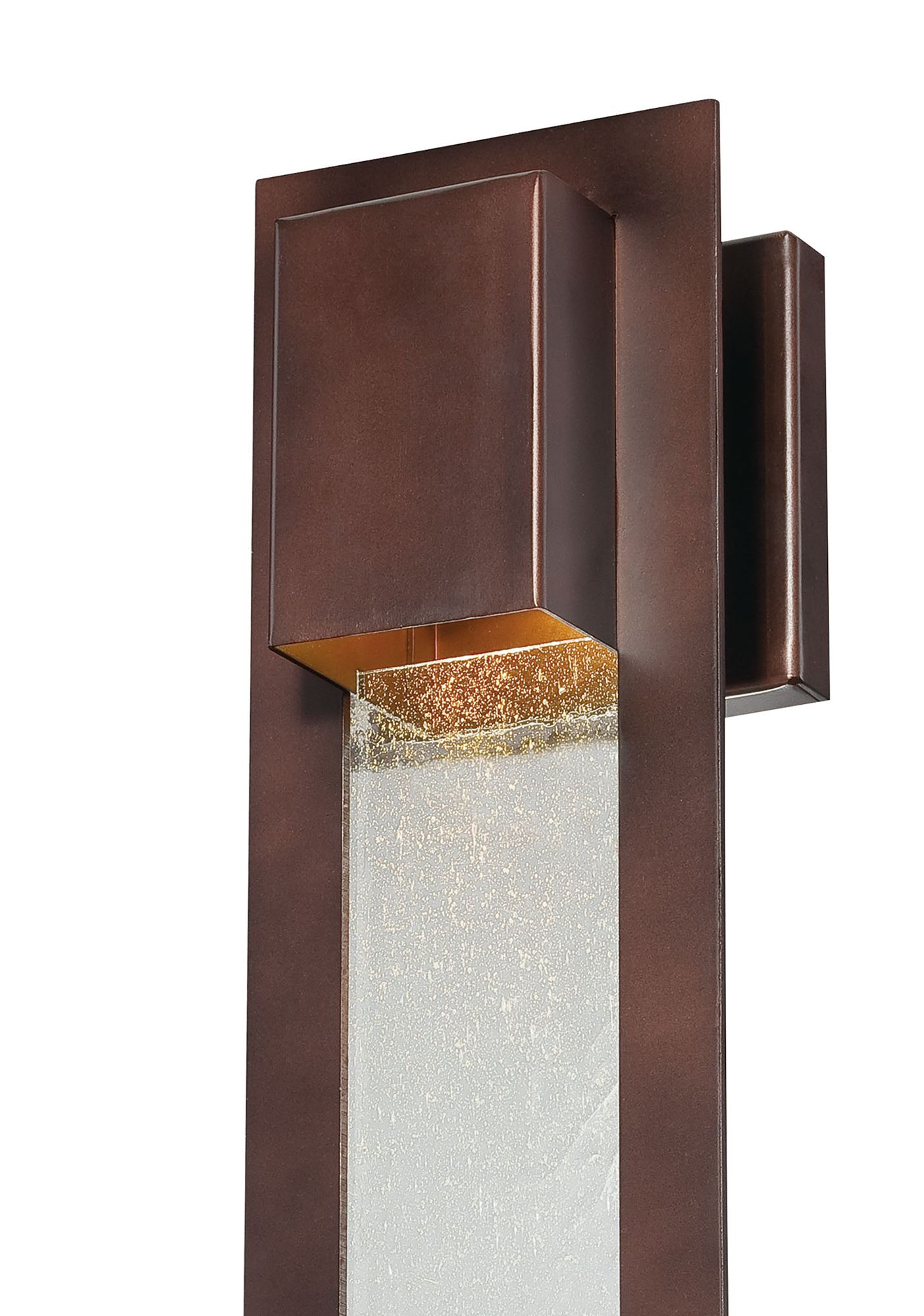 Image 2 The Great Outdoors Westgate 1-Light Alder Bronze Outdoor Wall Mount more views
