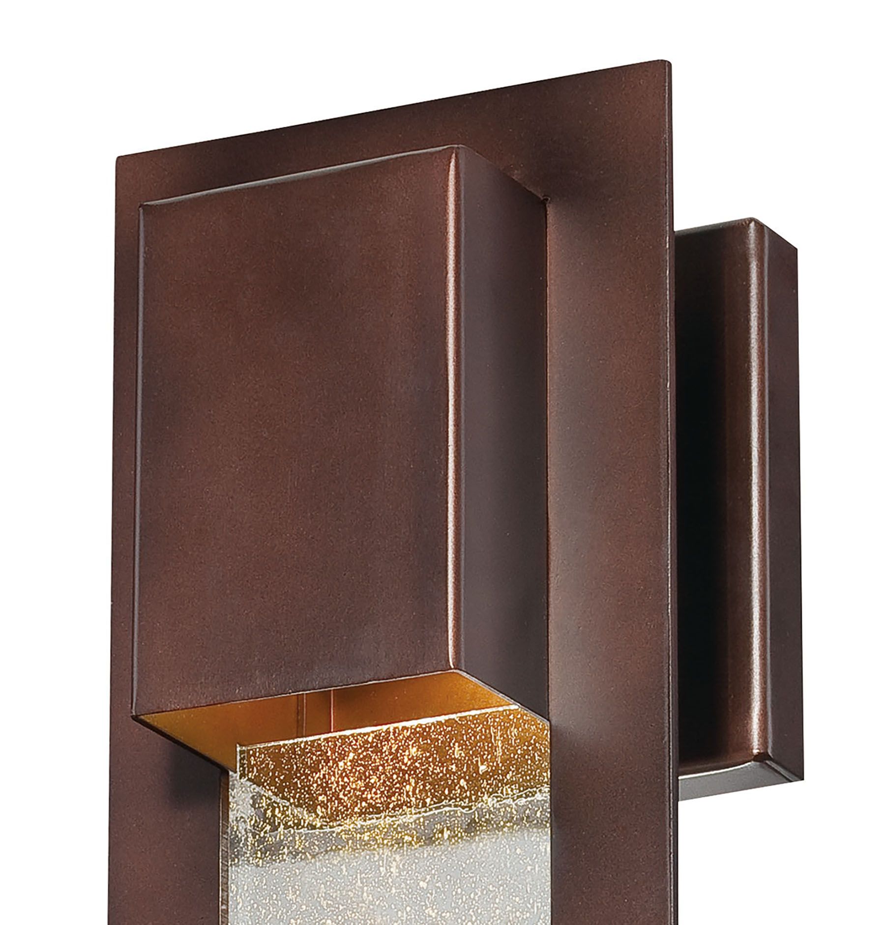 Image 3 The Great Outdoors Westgate 1-Light Alder Bronze Outdoor Wall Mount more views
