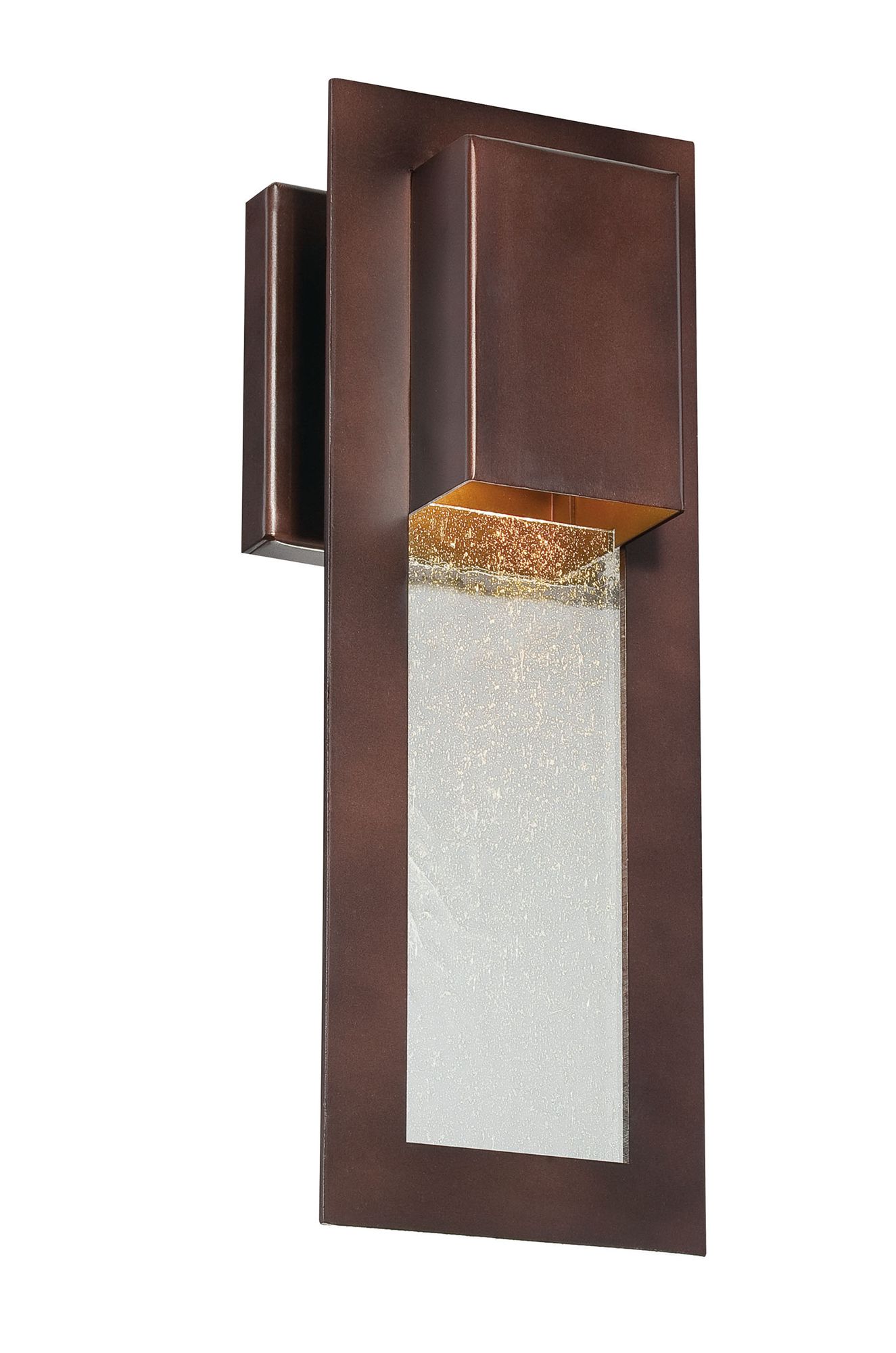 Image 4 The Great Outdoors Westgate 1-Light Alder Bronze Outdoor Wall Mount more views
