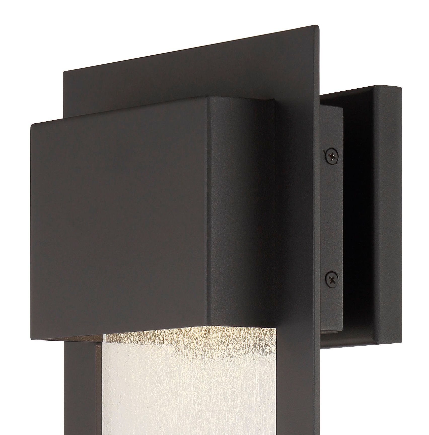 Image 3 The Great Outdoors Westgate 1-Light Black Outdoor Wall Mount with Shade more views