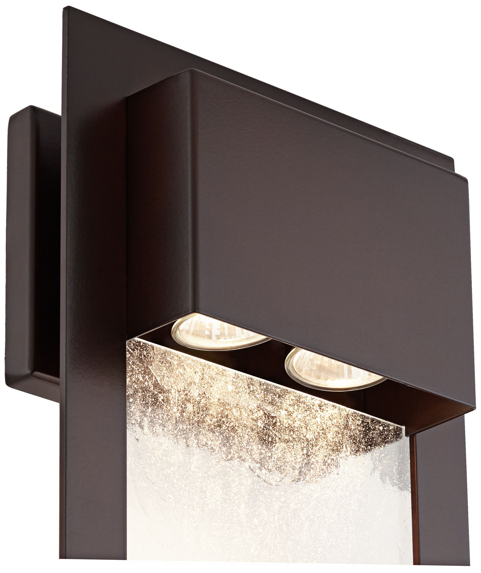 Image 4 The Great Outdoors Westgate 2-Light Alder Bronze Outdoor Wall Mount more views