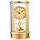 The Isabel Gold 7 1/2" High Anniversary Mantel Clock