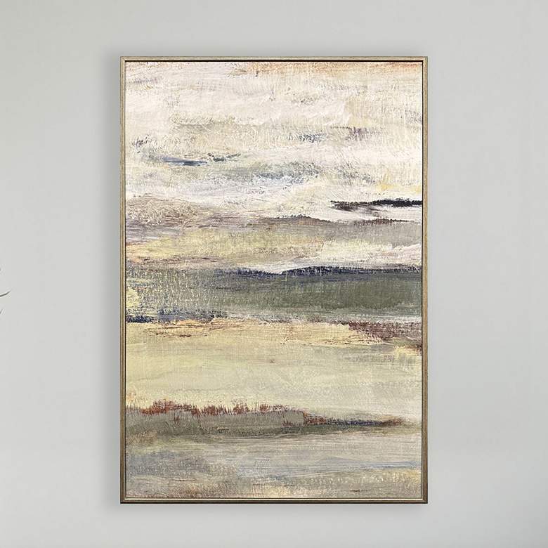 Image 1 The Land Breathes I 24"W x 36"H Framed Art